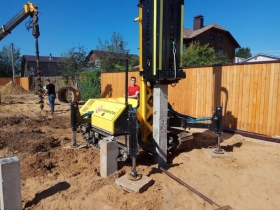 Установим свайные фундаменты для строительства дома, коттеджа под ключ Установим свайные фундаменты для строительства дома, коттеджа под ключ