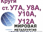 Круг инструментальной углеродистой стали У8А, ст.У10А, ст.У7А, ст.У12А 