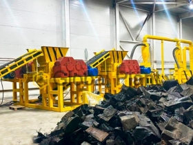 Завод для переработки шин ATR 500 Завод для переработки шин ATR 500