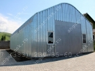 Производим и устанавливаем бескаркасные ангары
