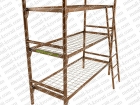 Трёхъярусные кровати, Железные кровати рабочим, строителям Трёхъярусные кровати, Железные кровати рабочим, строителям