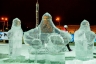 Конкурс ледяных фигур в Костроме