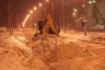 Костромские дорожники вывозят снег